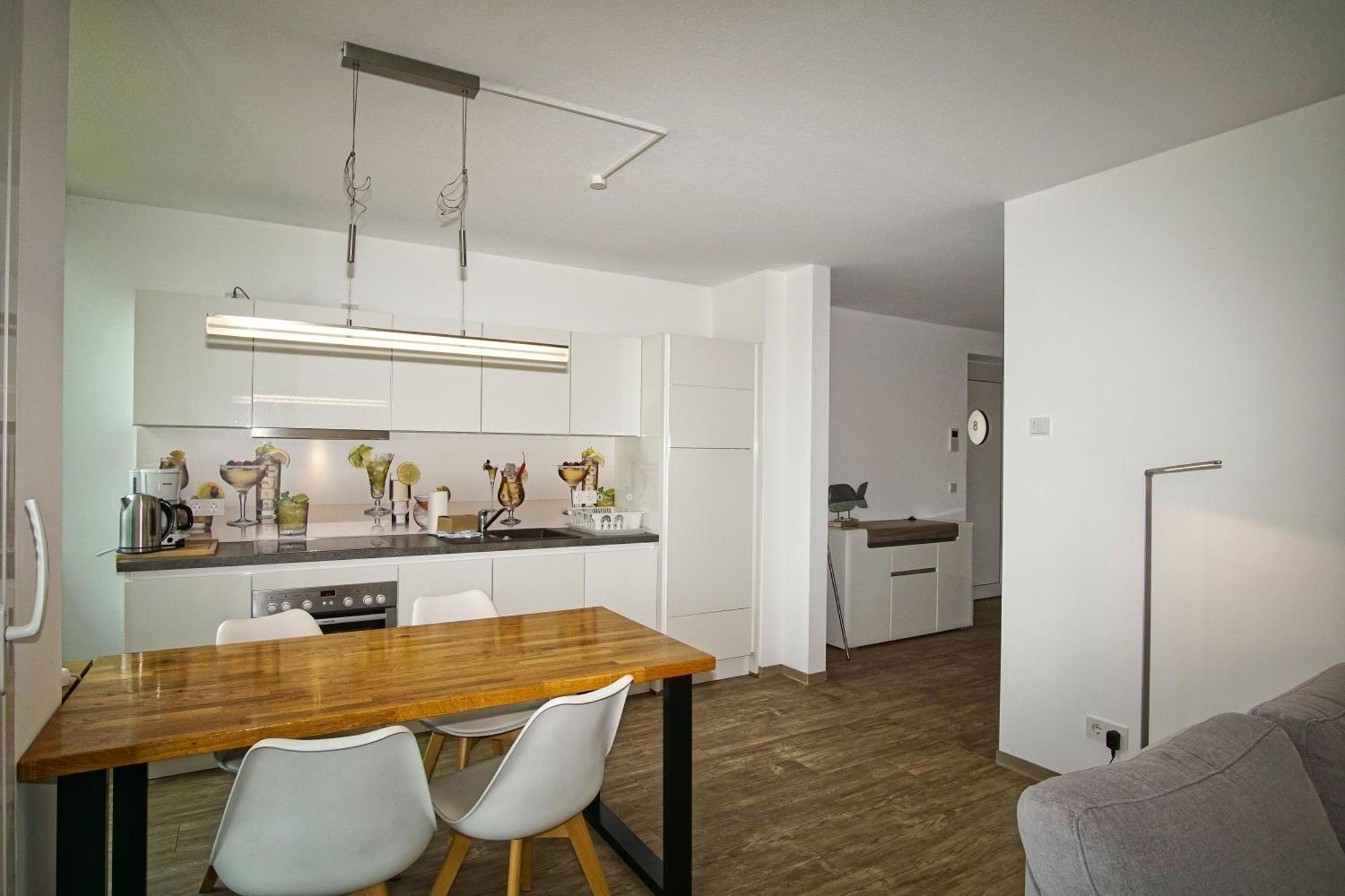 Haus Hafenkieker Fewo 08 - Balkon, Hafenblick Путбус Екстериор снимка