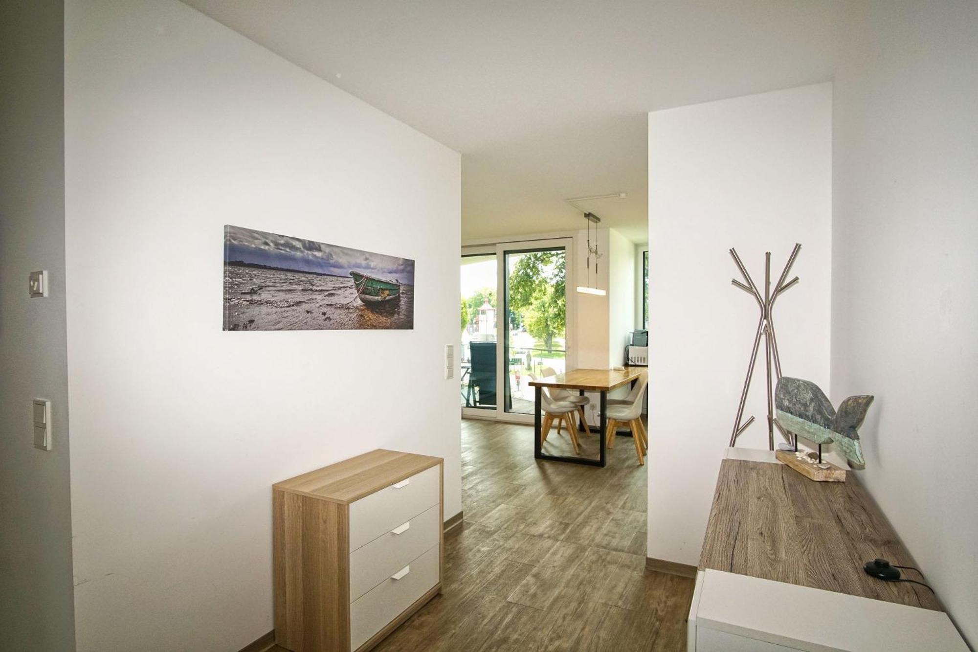 Haus Hafenkieker Fewo 08 - Balkon, Hafenblick Путбус Екстериор снимка